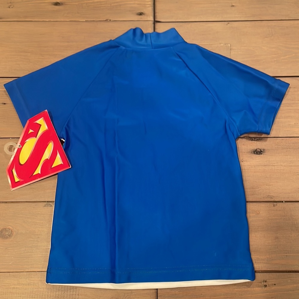 Superman S/S UV Protection Rashguard 3-6M - Picture 6 of 6